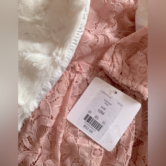 NWT 3- piece Starting out infant girls 12 month baby girls dress & leggings - Picture 3 of 4